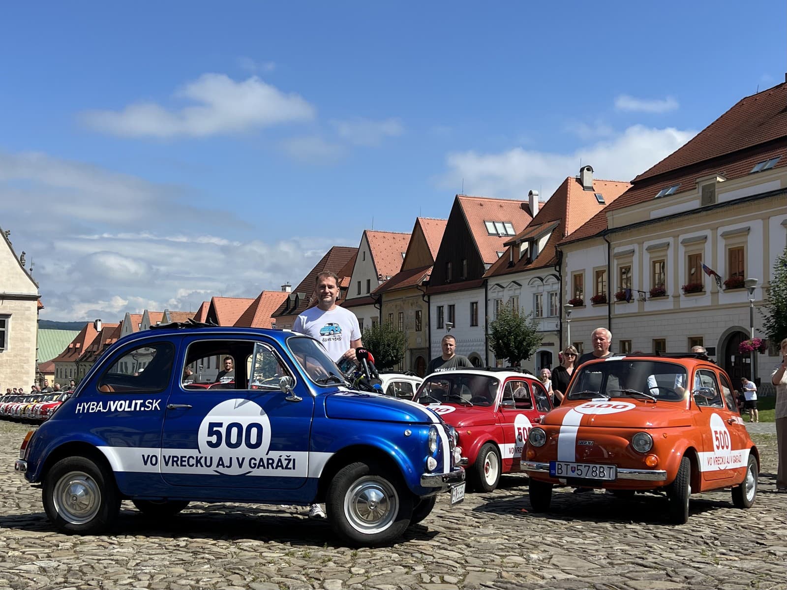 Matovičove fiatky ako kampaňové
