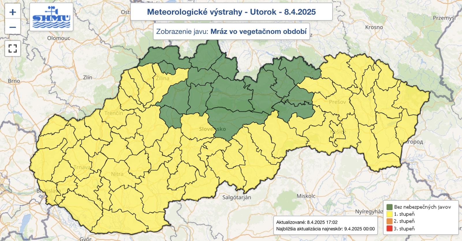 Meteorológovia vydali výstrahu: Na