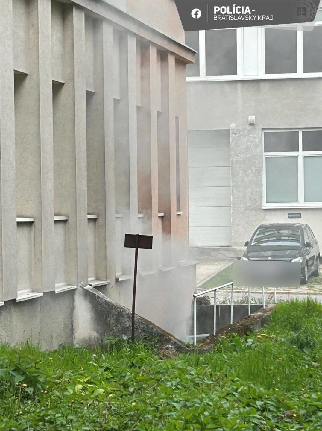 Požiar kotolne v byte na Hagarovej ulici v Bratislave