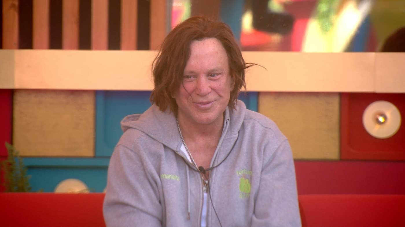 Mickey Rourke v Big Brother