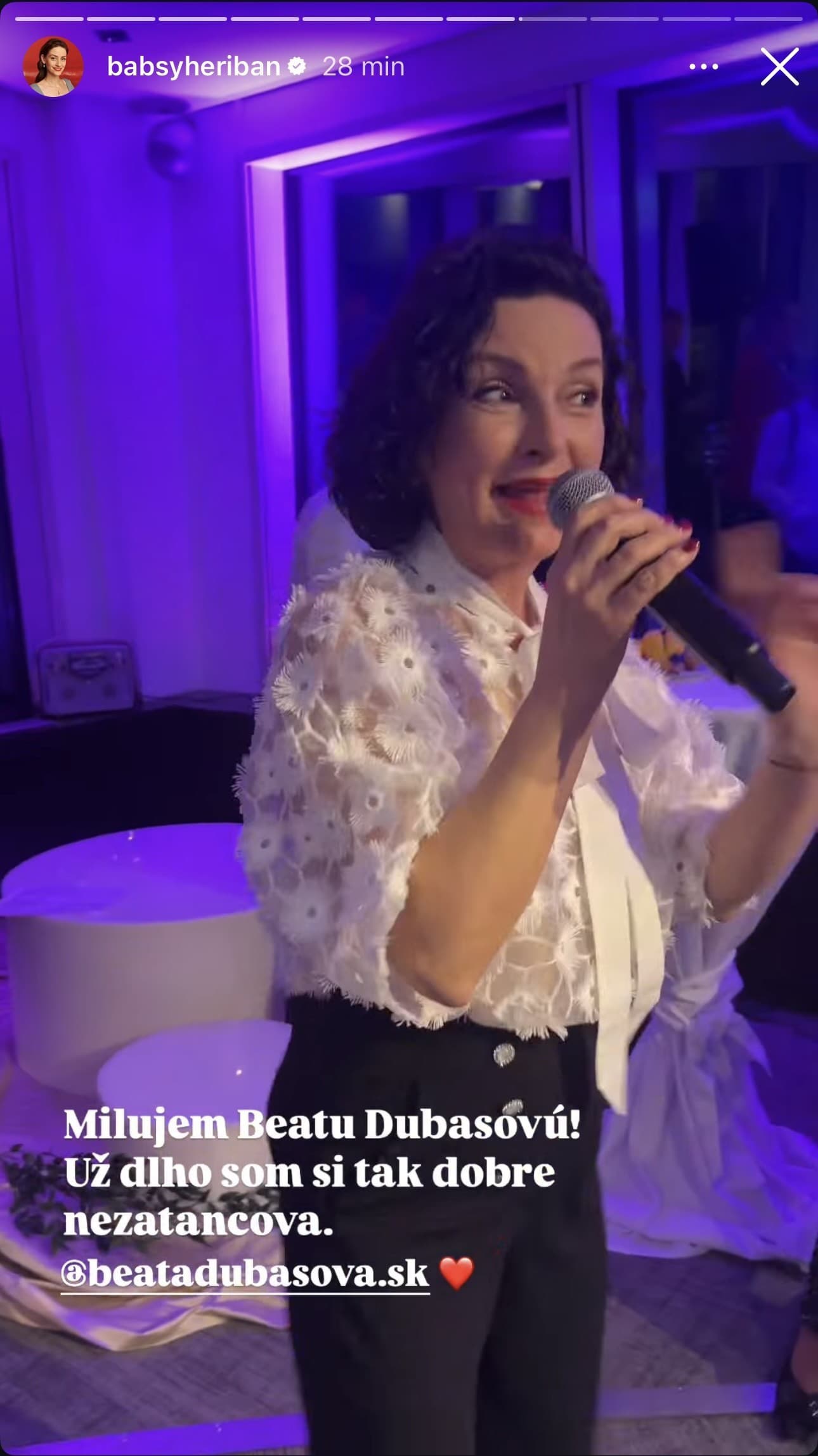 Alena Heribanová oslávila životné jubileum - 70 rokov. 