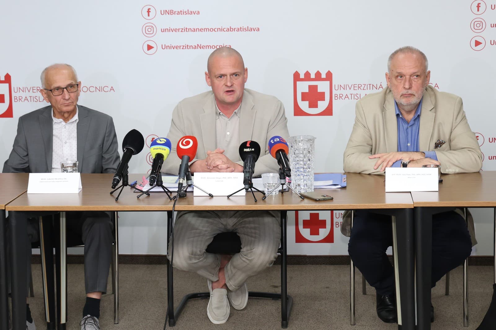 Alexander Mayer, riaditeľ Univerzitnej nemocnice v Bratislave