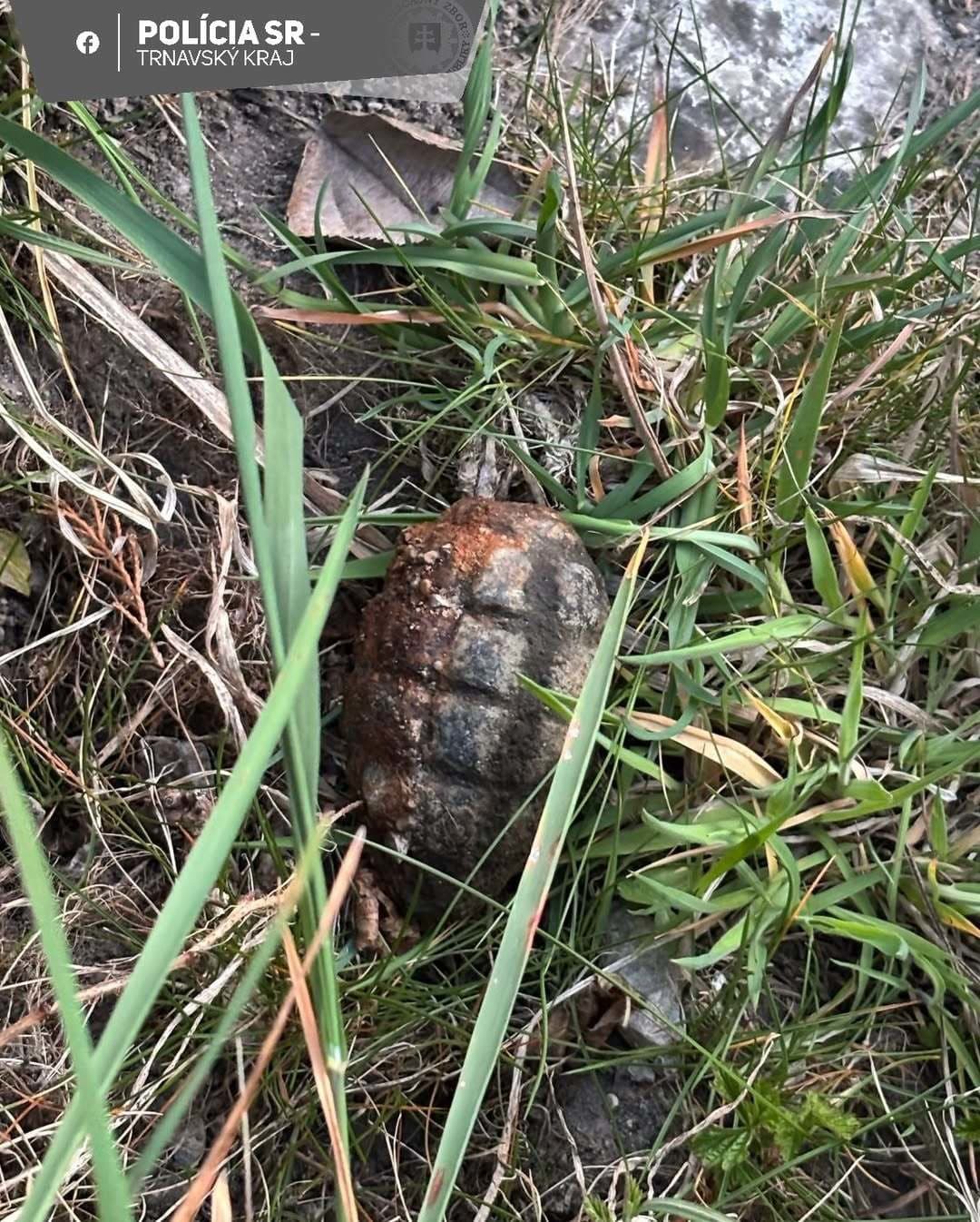 V obci Plavecký Peter našli nevybuchnutý granát