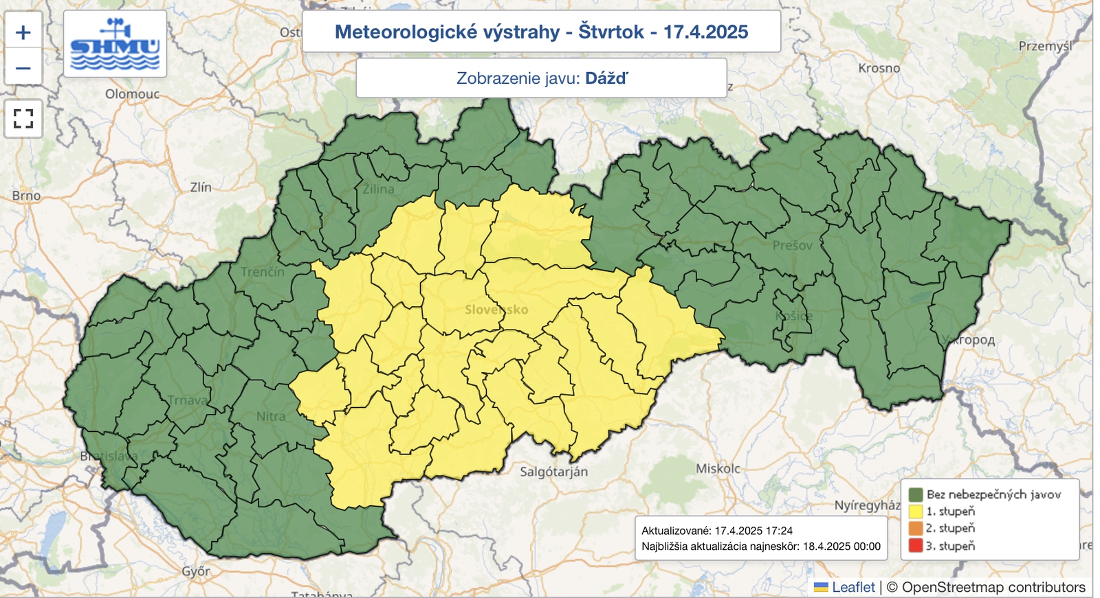 Po suchu prichádza dážď!