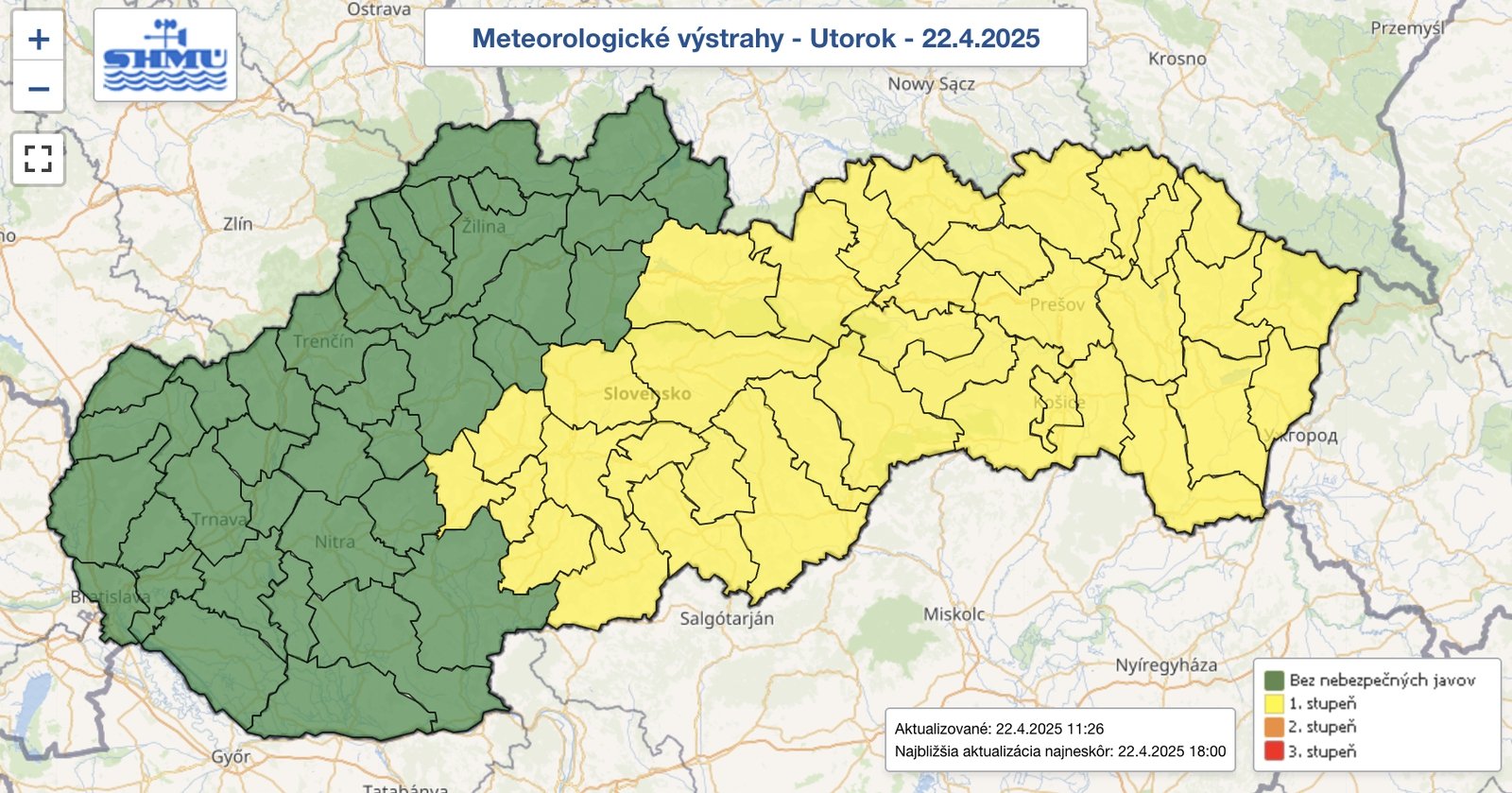 Meteorológovia varujú pred búrkami: