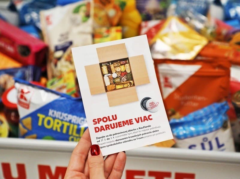 Kaufland organizuje zbierku v spolupráci s SČK