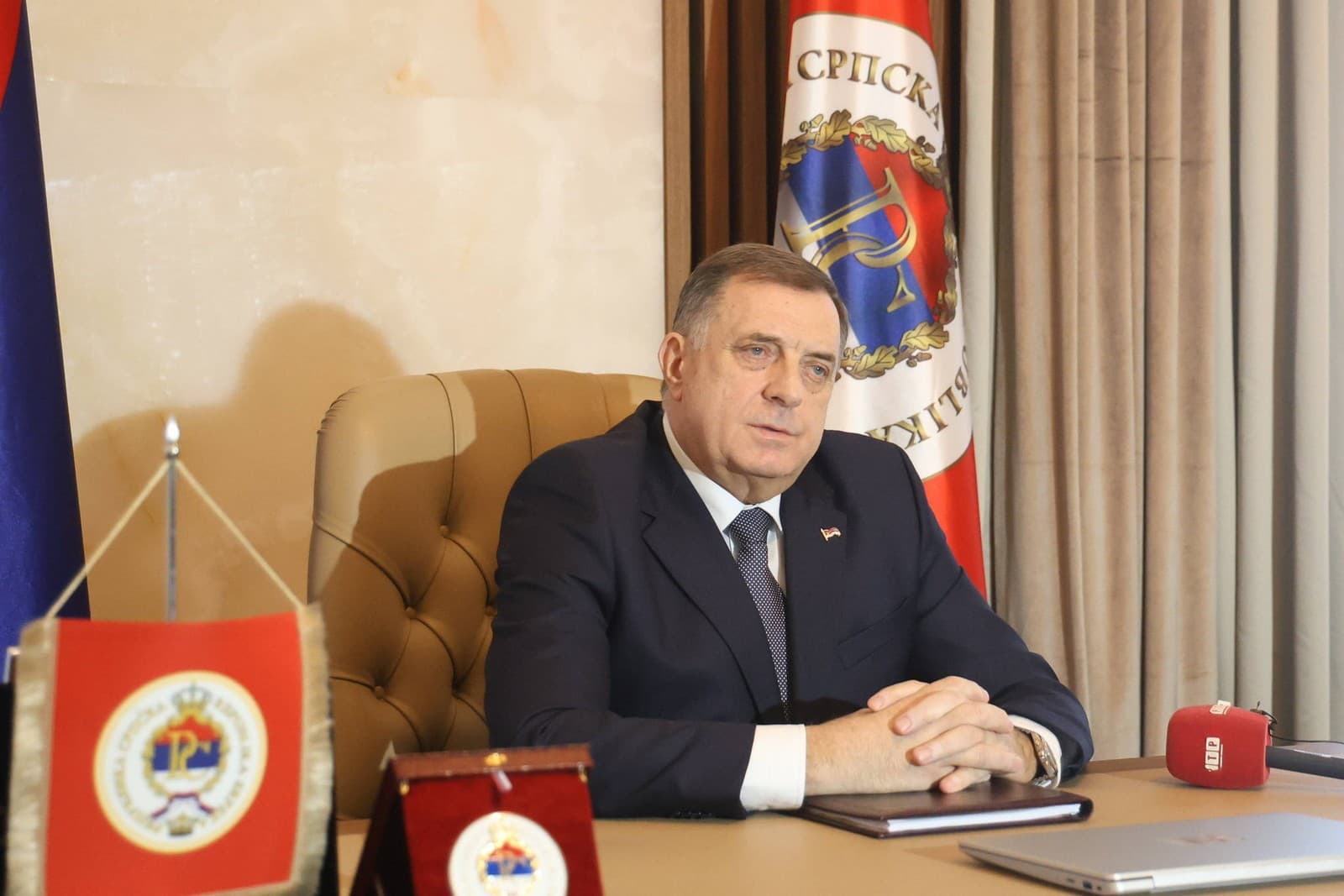 Líder bosnianskych Srbov Milorad Dodik.