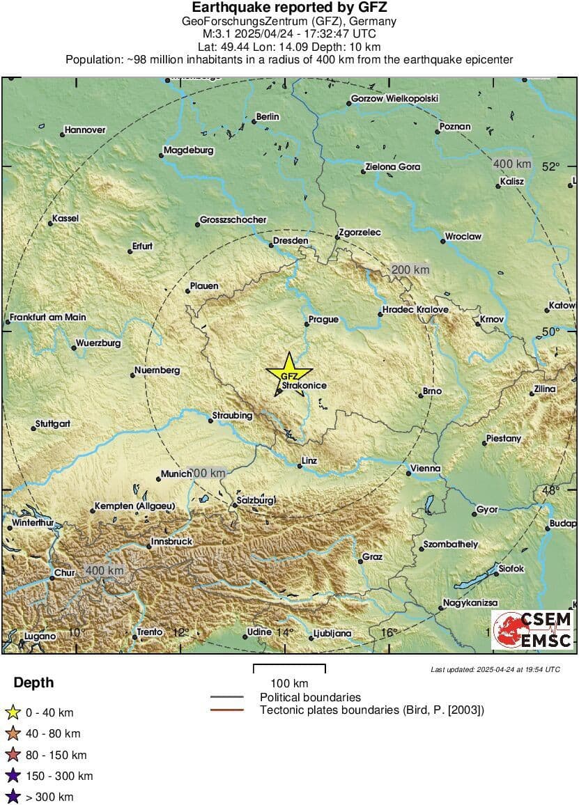 98 miliónov obyvateľov v okruhu 400 km od epicentra zemetrasenia