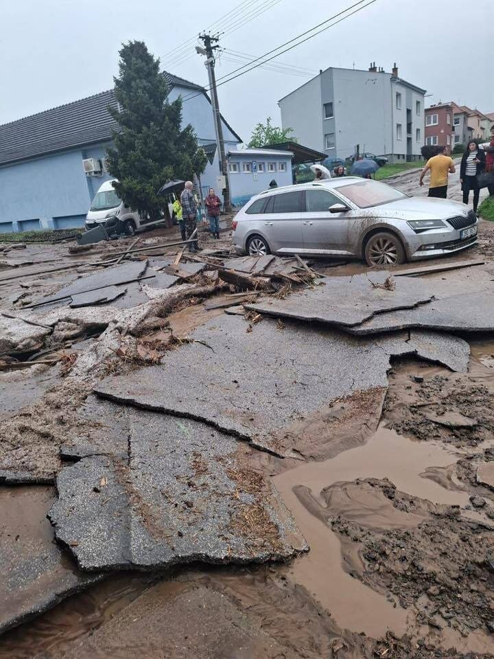 Moravu zasiahlo EXTRÉMNE počasie!