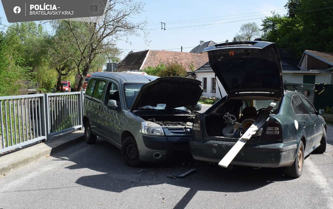 Dopravná nehoda v obci Doľany