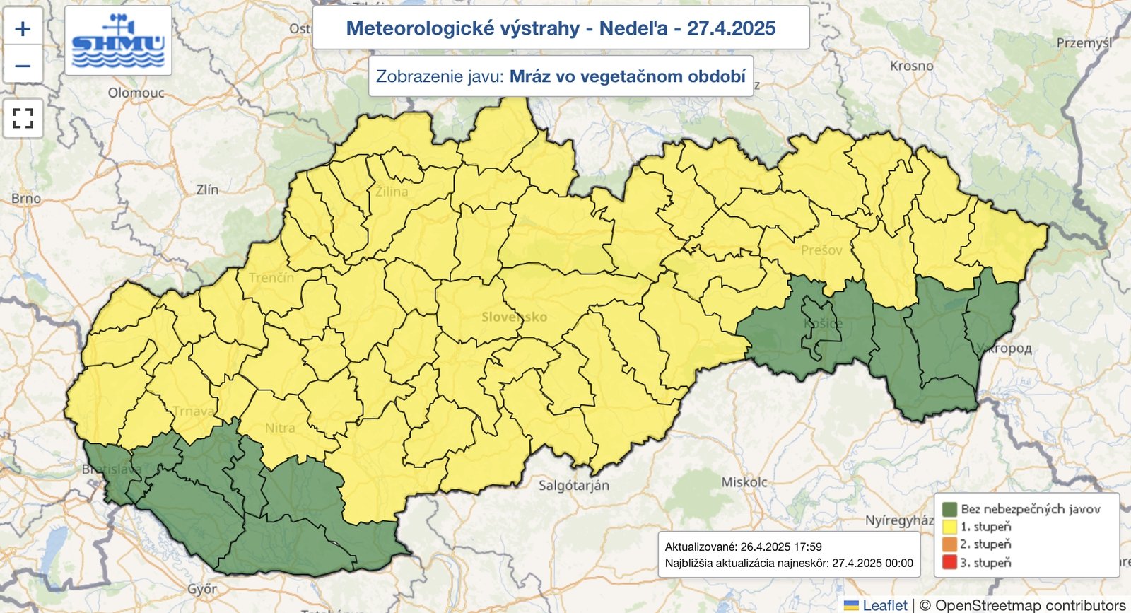 Prudká zmena počasia! Na