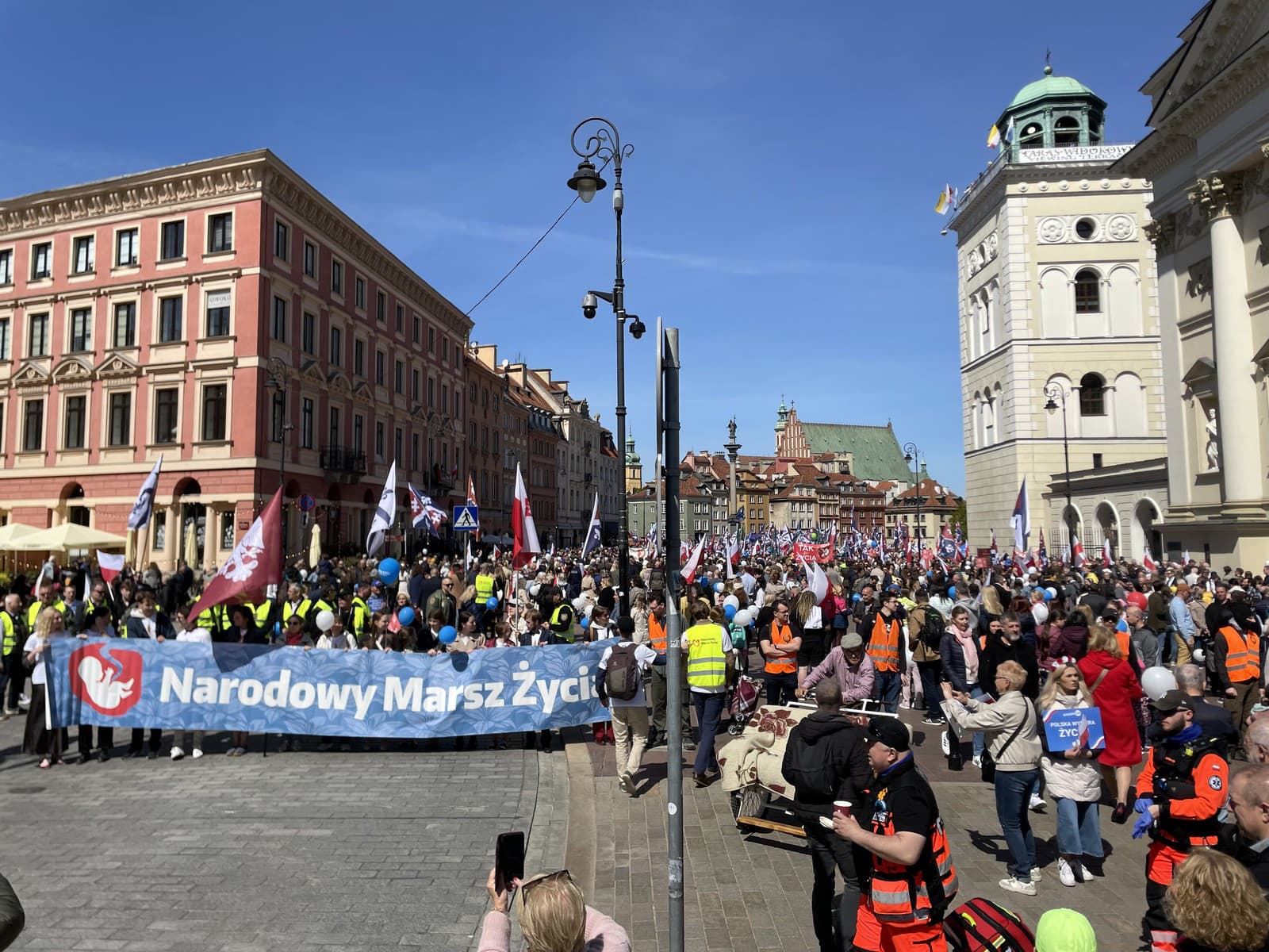 Národný pochod za život 2025 vo Varšave 