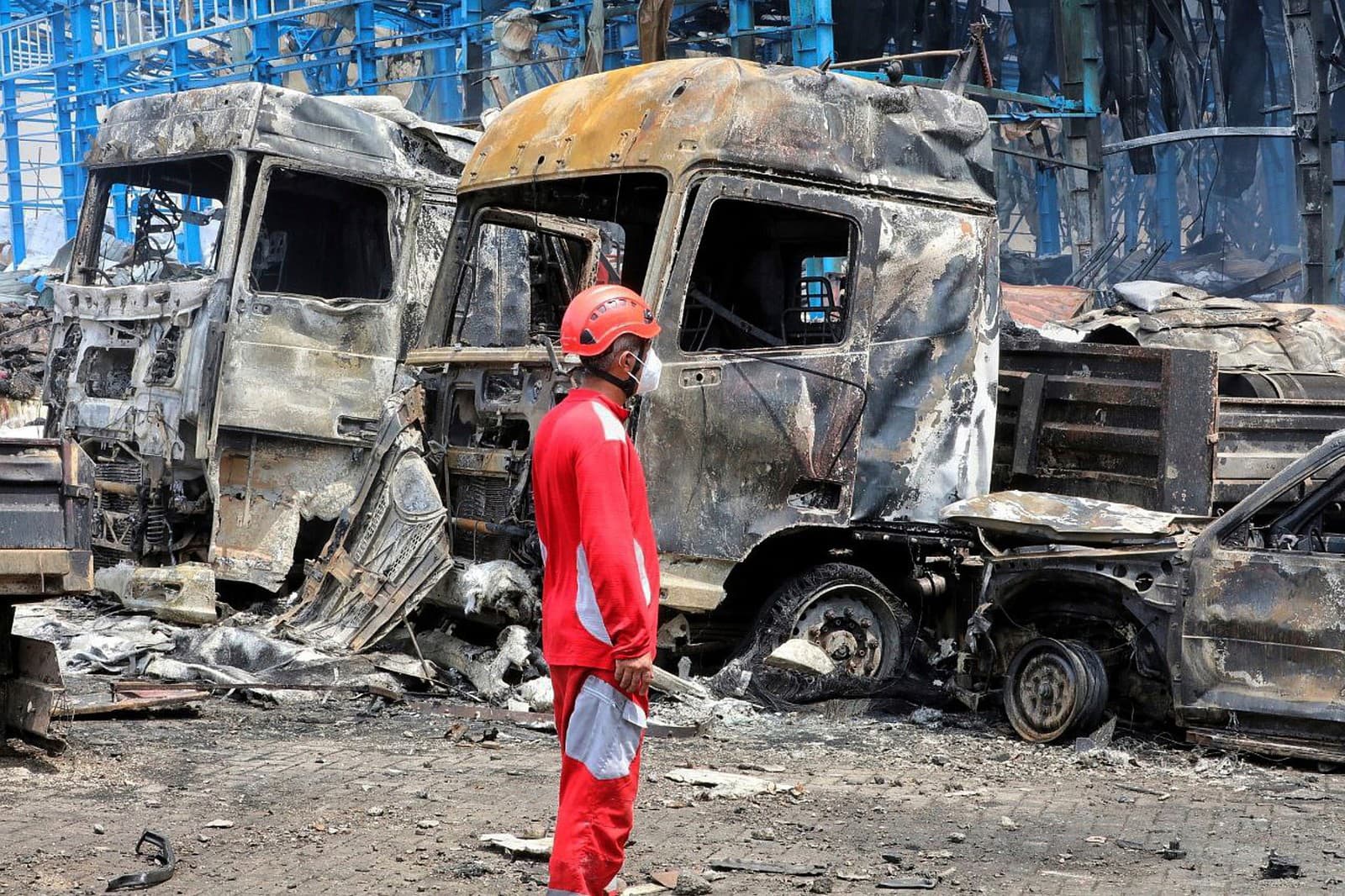 Výbuch v iránskom prístave