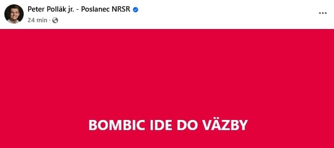 MIMORIADNE Extrémista Daniel Bombic