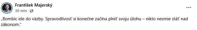 MIMORIADNE Extrémista Daniel Bombic