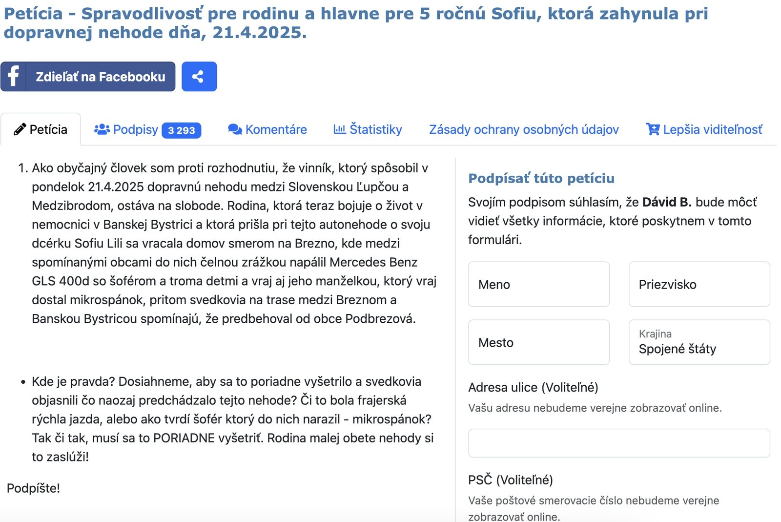 Smútok a hnev: Po