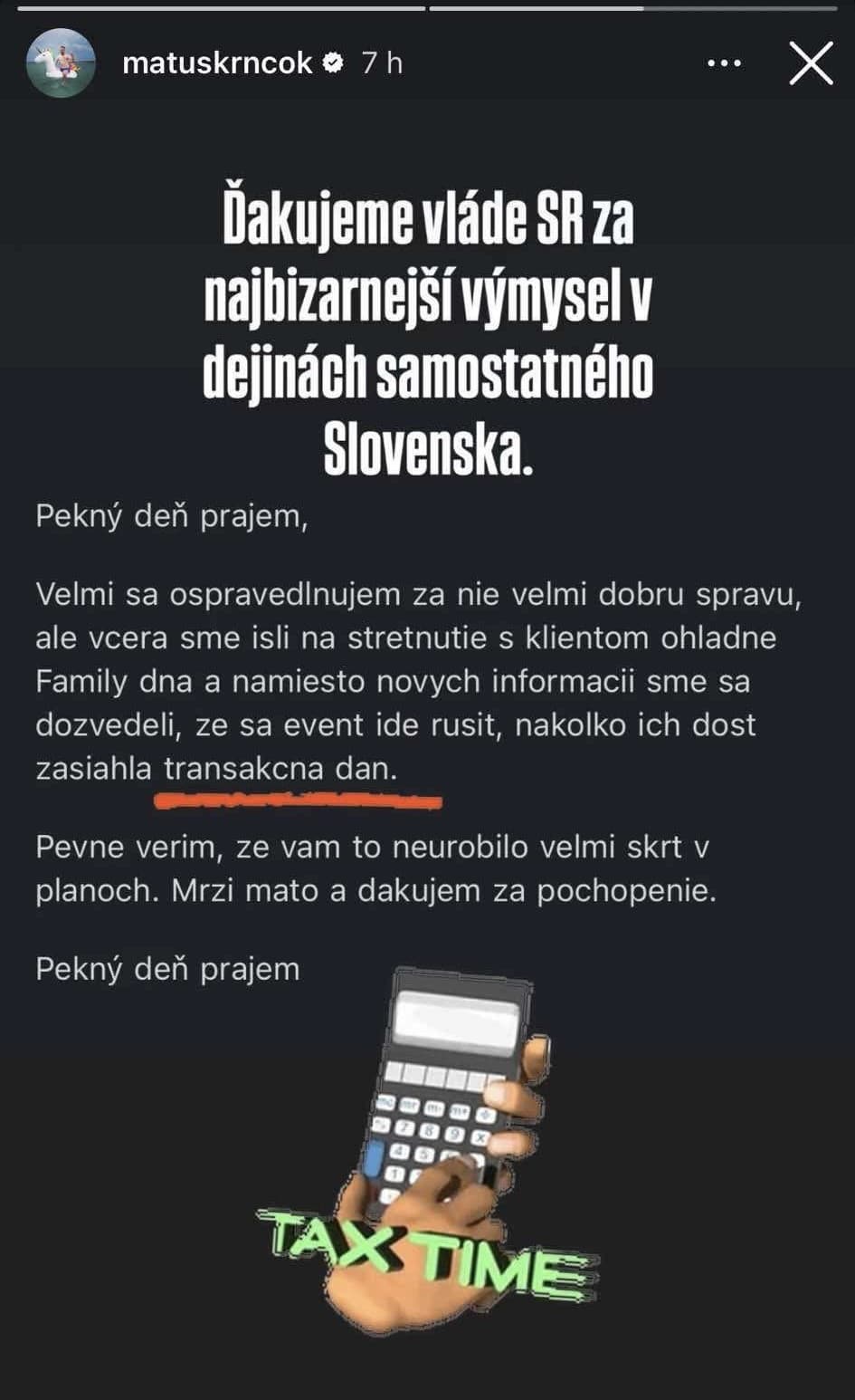 Rozhorčený markizácky moderátor: Kvôli
