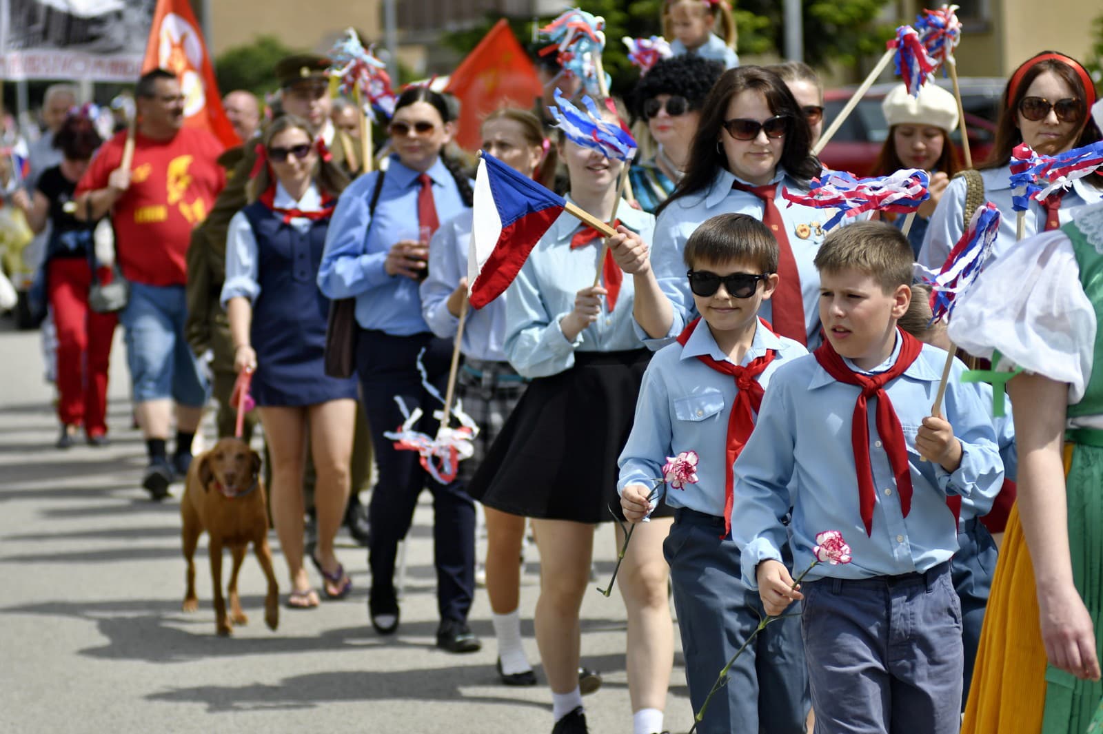 Retro oslavy prvého mája v Senici