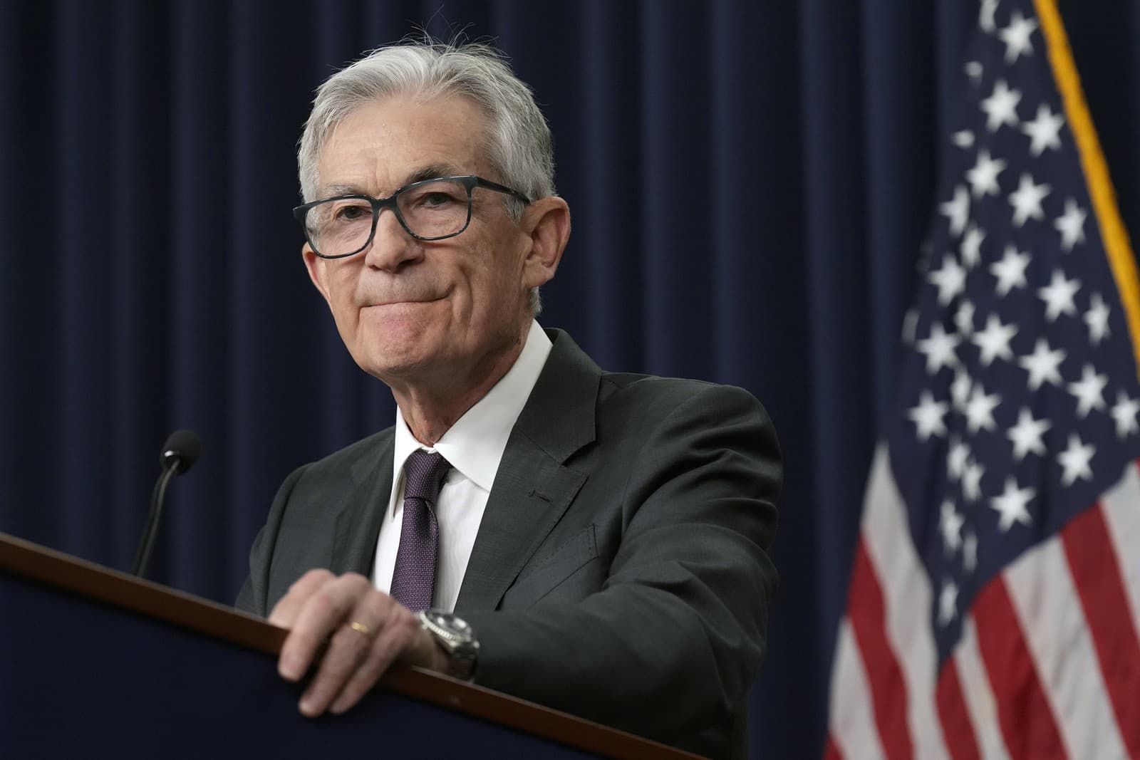 Šéf americkej centrálnej banky (Fed) Jerome Powell.