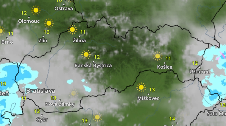 Počasie sa ešte viac