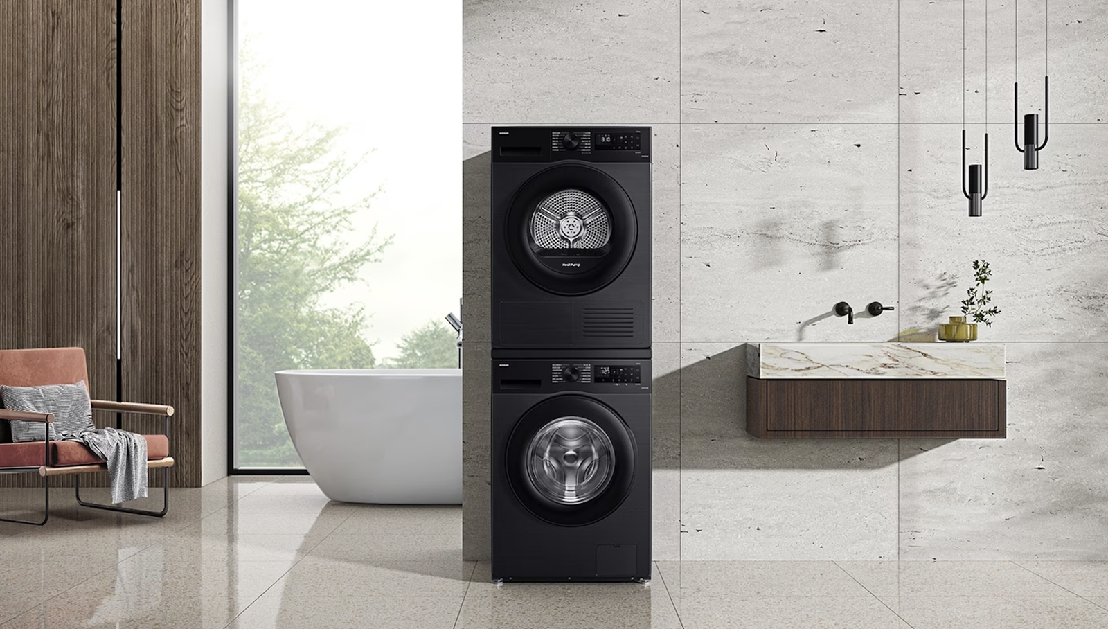 Čiernu eleganciu prináša do prania Samsung