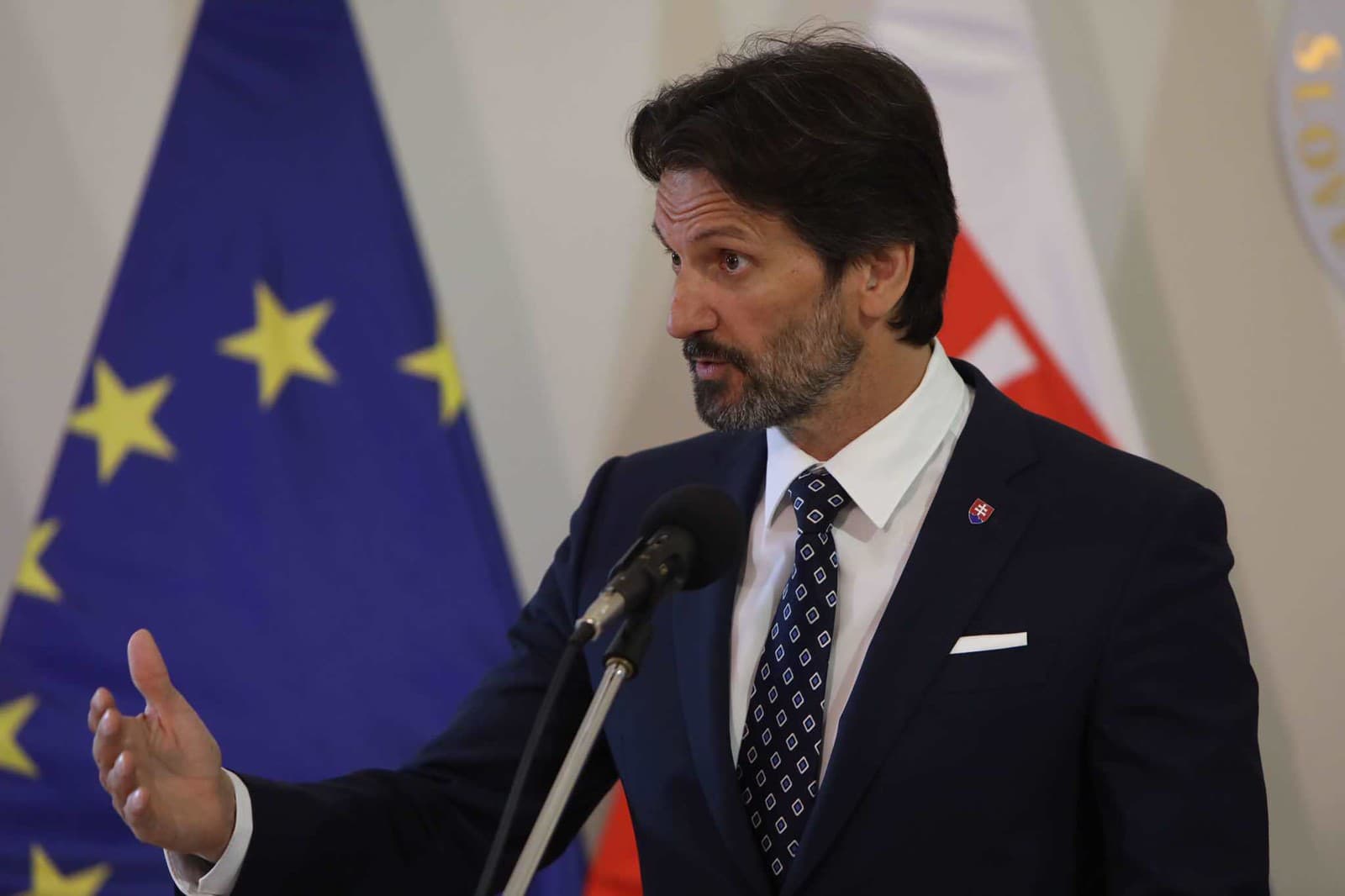 Podpredseda vlády SR a minister obrany SR Robert Kaliňák