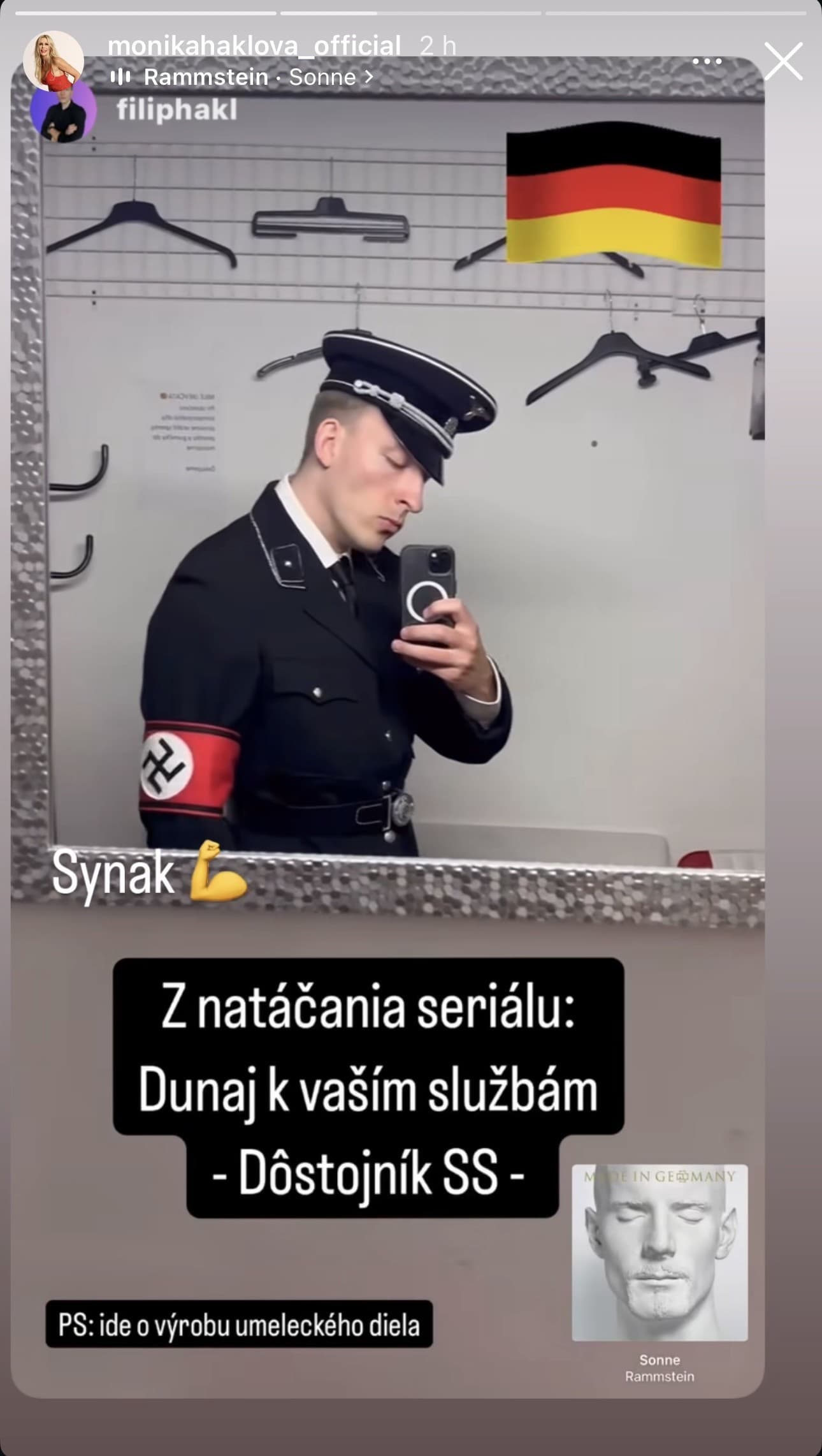 Syn exfarmárky Moniky Haklovej mieri do seriálu Dunaj, k vašim službám. 