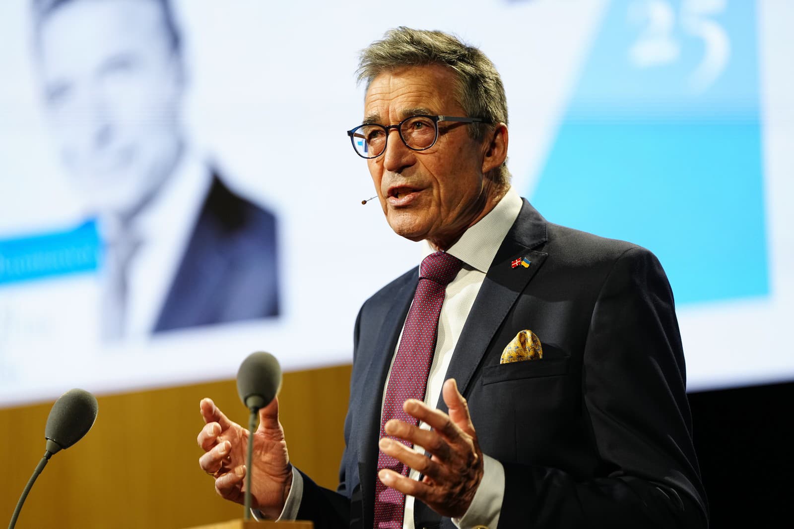 Dánsky expremiér a bývalý generálny tajomník NATO Anders Frogh Rasmussen