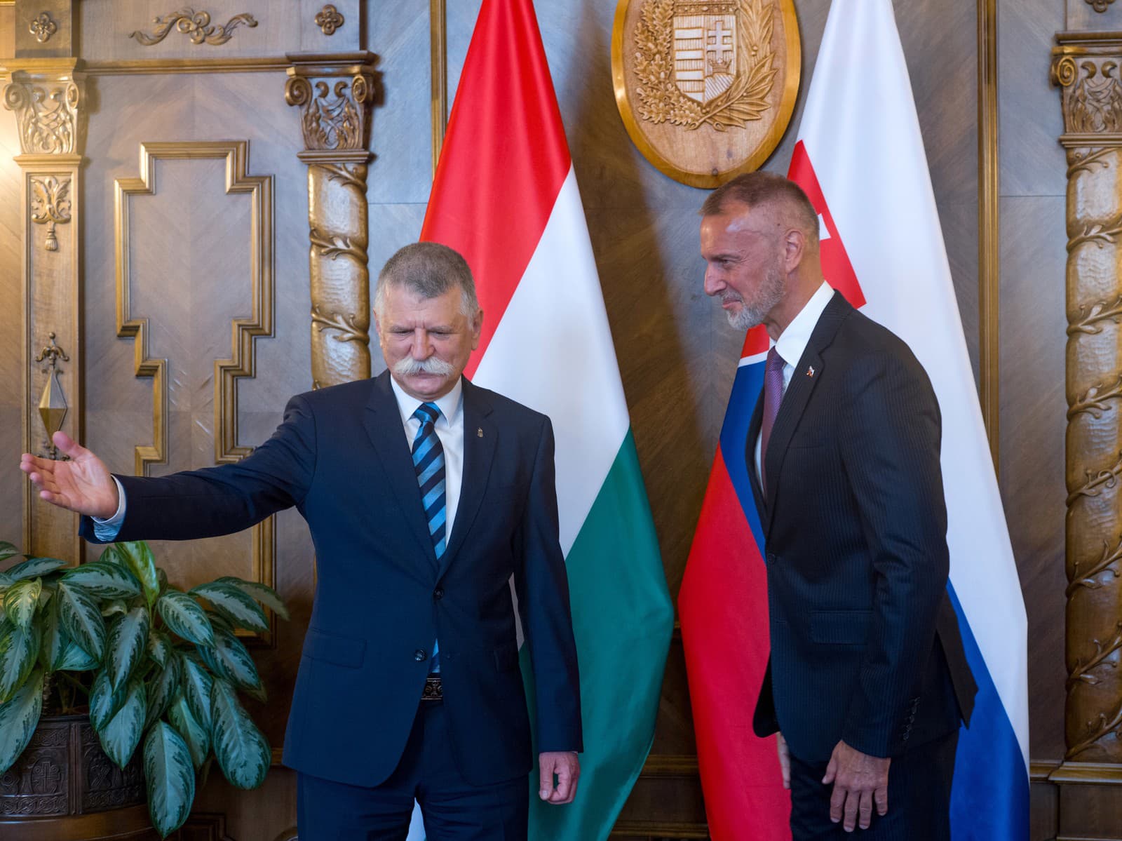 László Kövér a Richard Raši