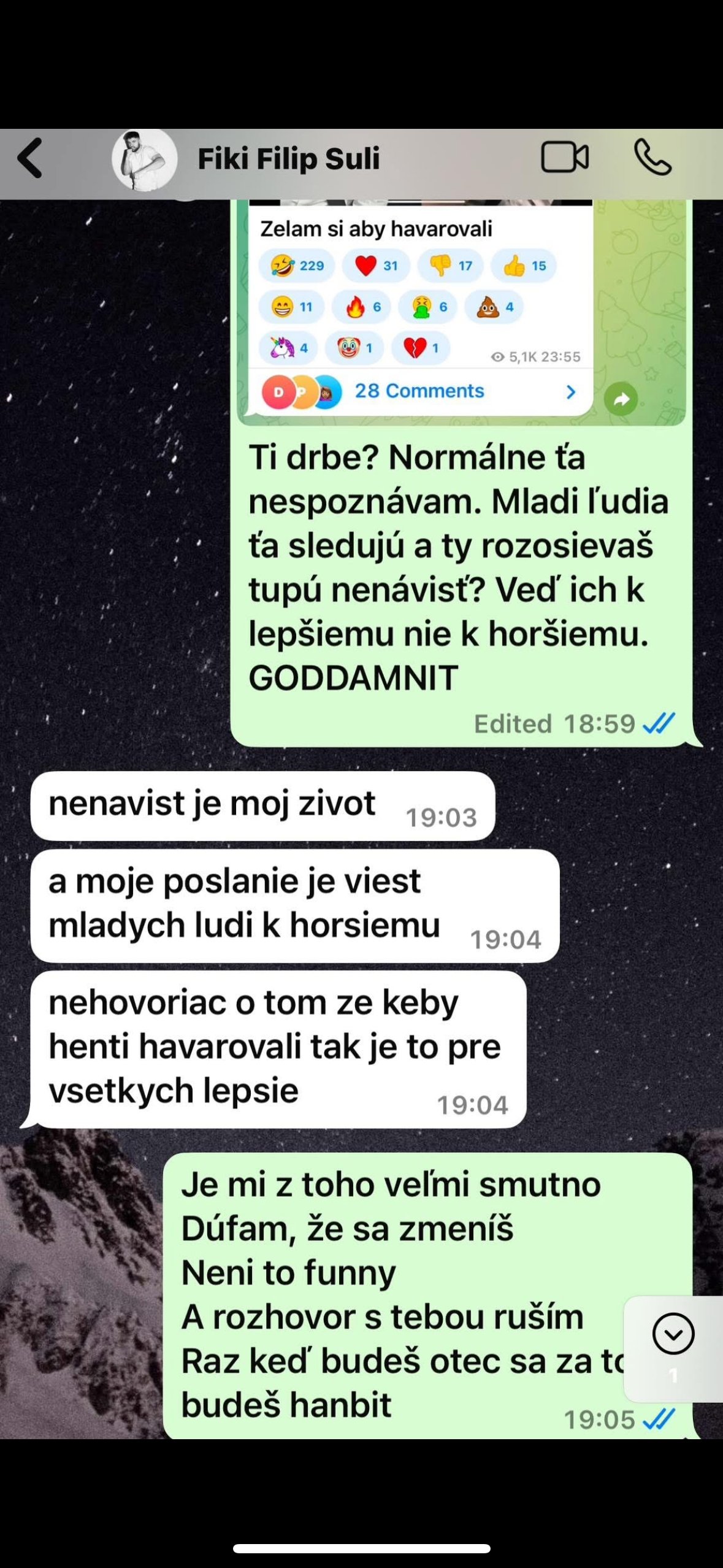 Kedysi kamaráti a dnes: