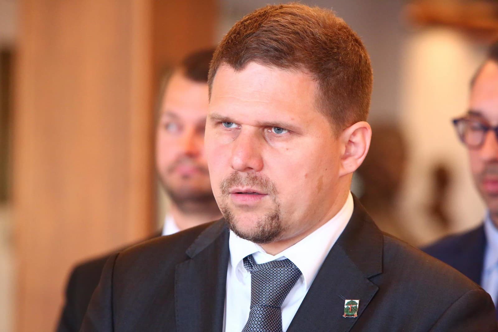 Starosta Petržalky Ján Hrčka.