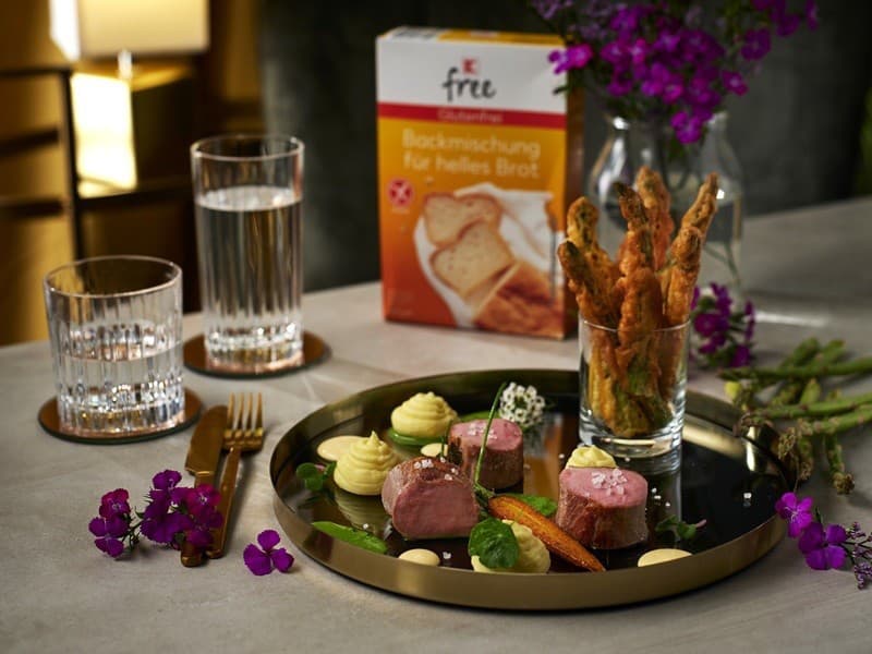 Grilovaná panenka so špargľou v bezgluténovej tempure podľa Petra Vargu