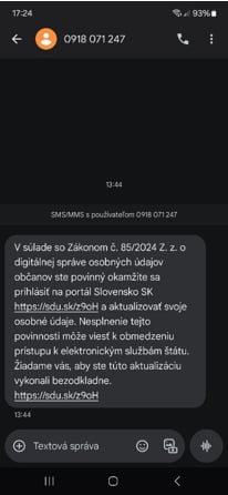 Takto vyzerá podvodná kampaň.