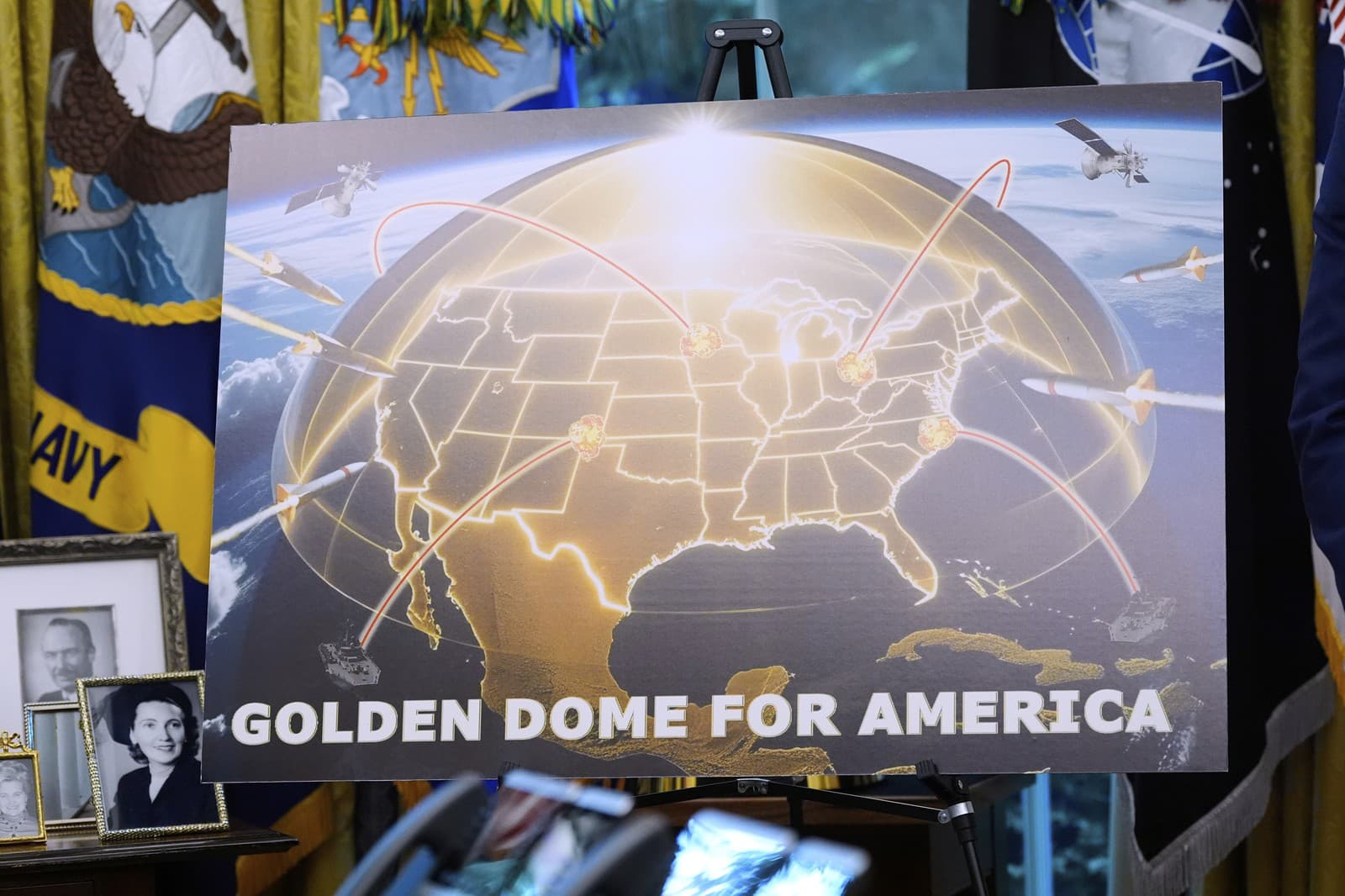 Vesmírny protiraketový štít Golden Dome