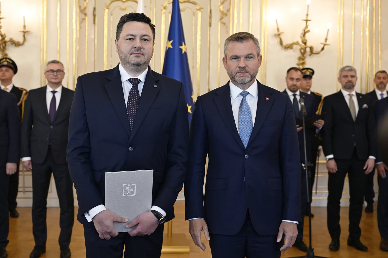 František Mozner a Peter Pellegrini