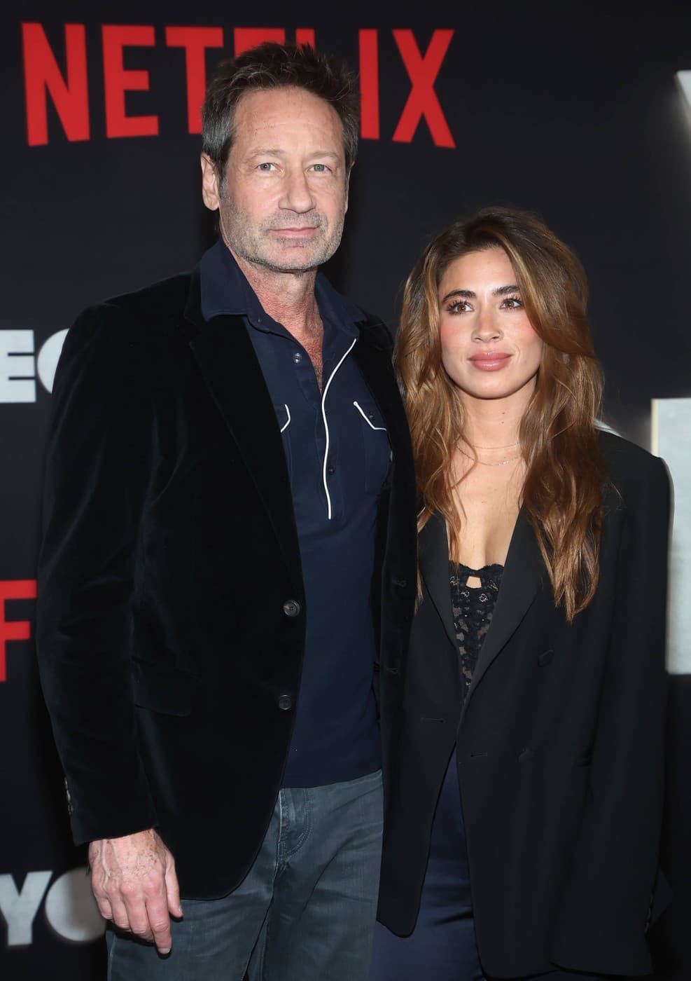 David Duchovny s Monique Pendleberry na premiére v roku 2023