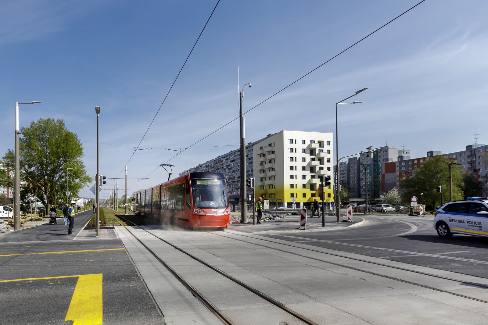 Novú trať električky v