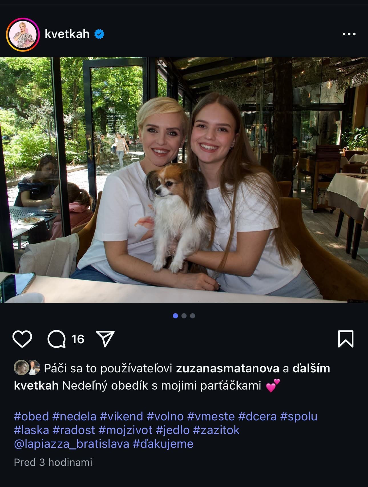 Kvetka Horváthová s dcérou Paulínou.