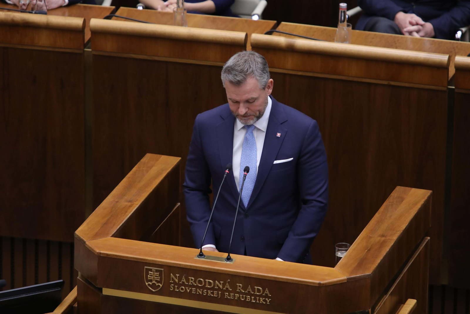 Prezident SR Peter Pellegrini vystúpil v parlamente