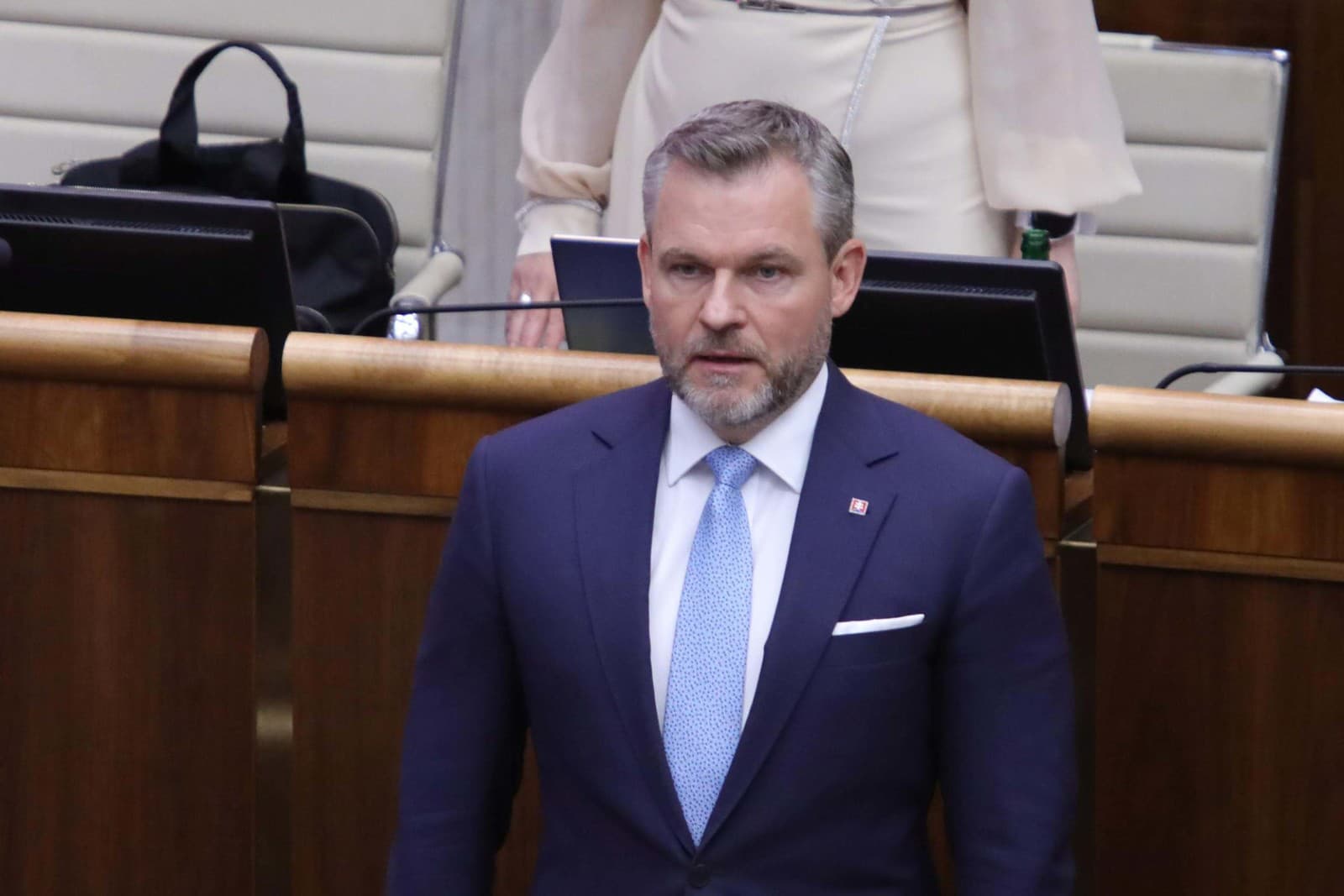 Prezident SR Peter Pellegrini vystúpil v parlamente