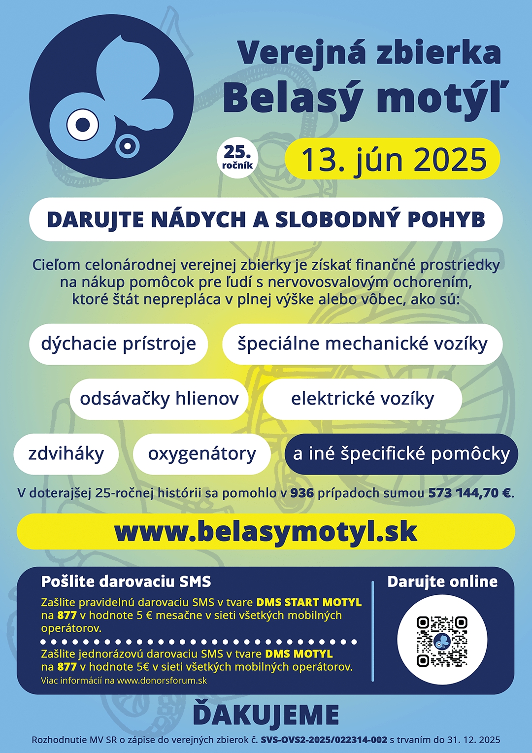 Darujte nádych, pohyb ruky