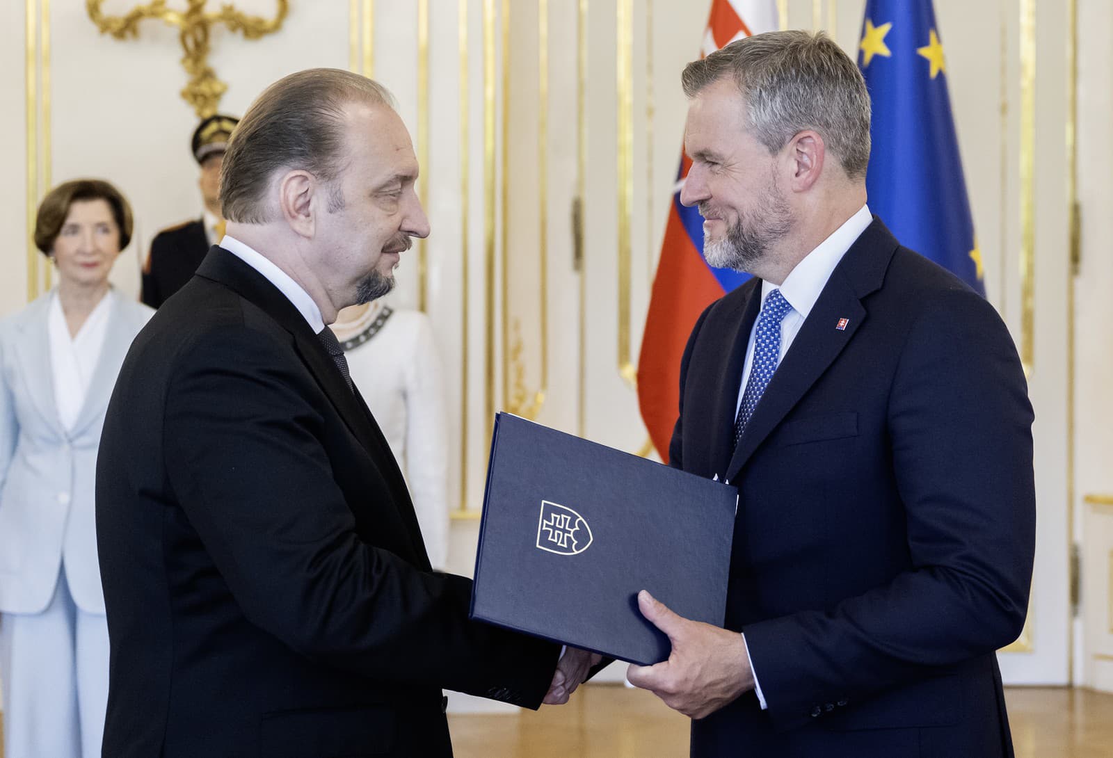 Peter Pellegrini a Juraj Macháč 