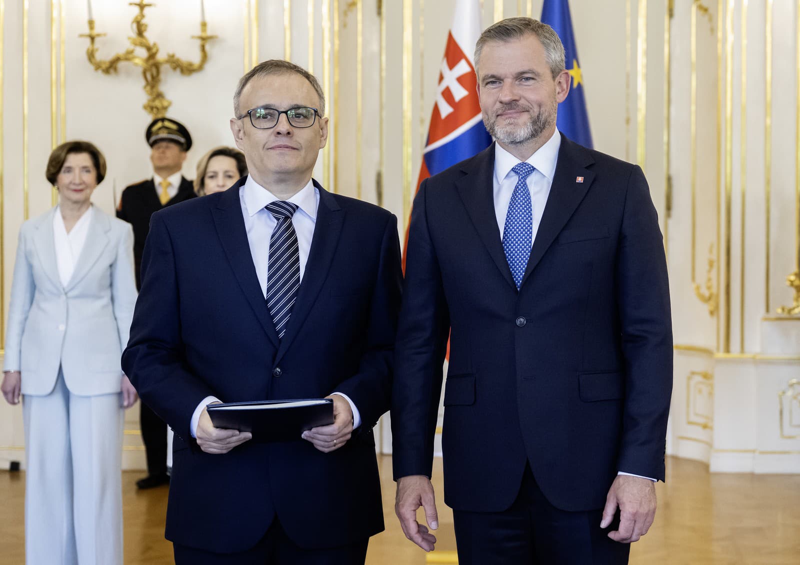 Peter Pellegrini a Michal Slivovič