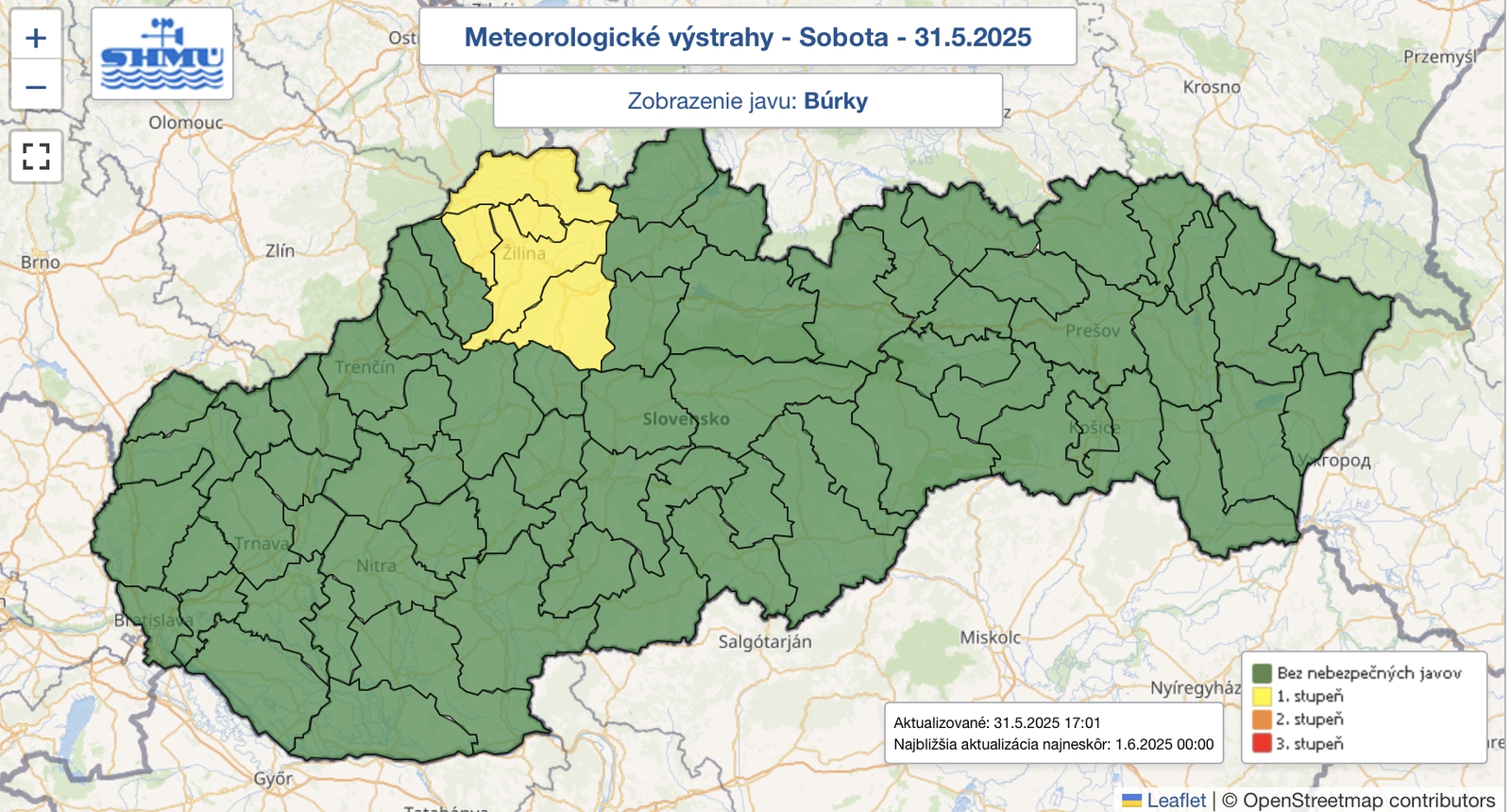 Pozor, zmena počasia! V