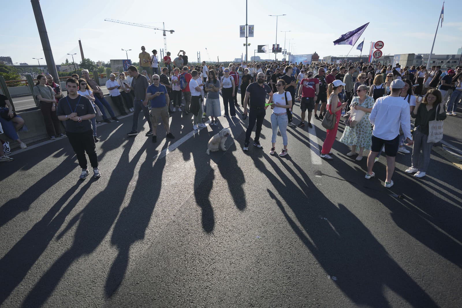Protesty v Srbsku