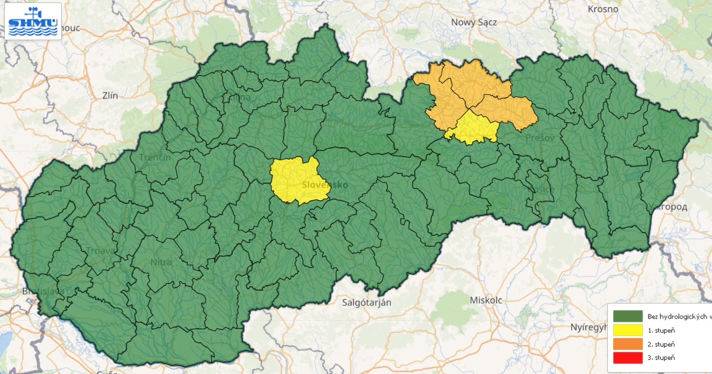 Vo viacerých okresoch Slovenska