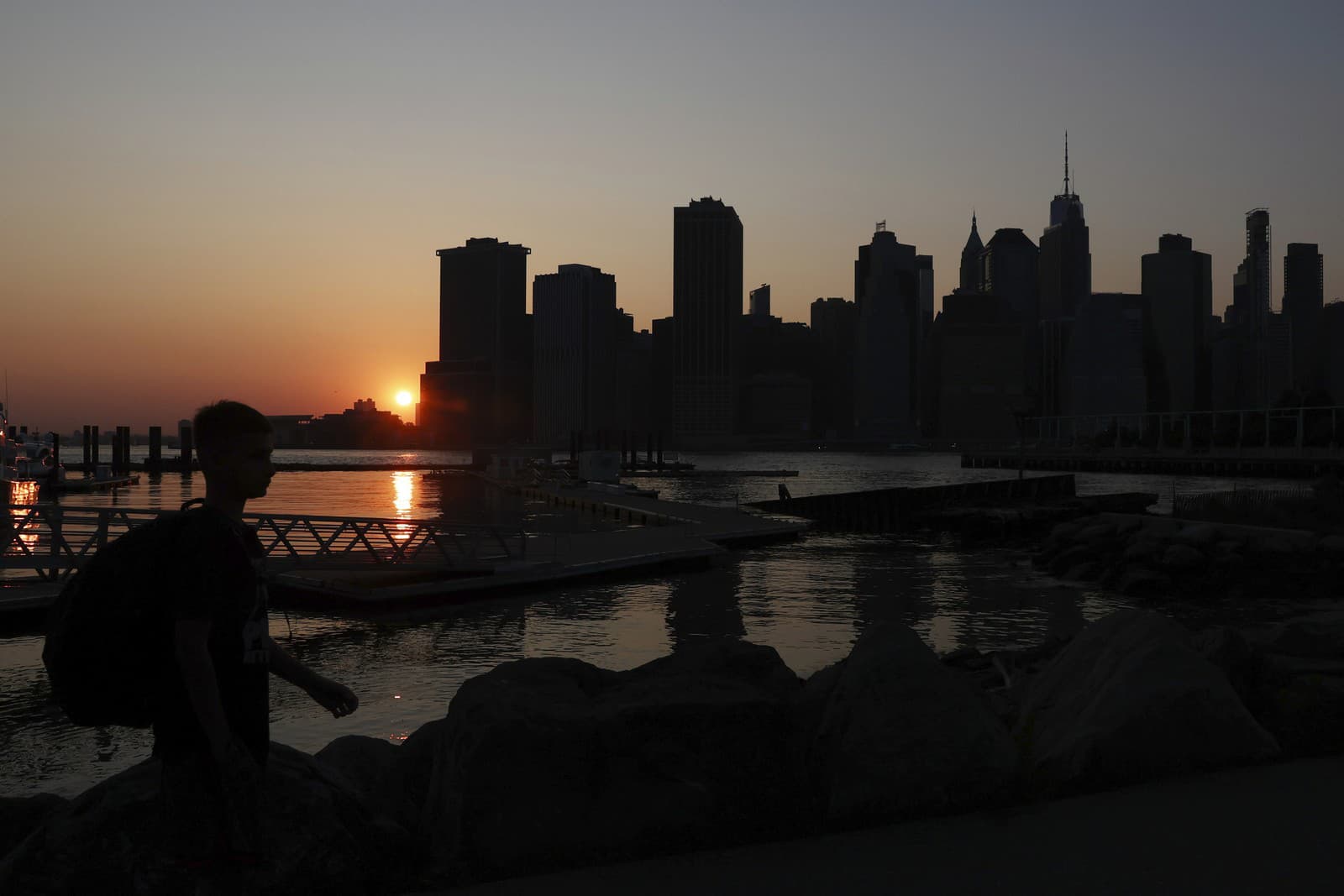 V New Yorku platí výstraha pred kvalitou ovzdušia v dôsledku dymu z lesných požiarov v Kanade