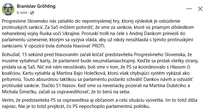Babráckosť volebného obdobia? Opoziční