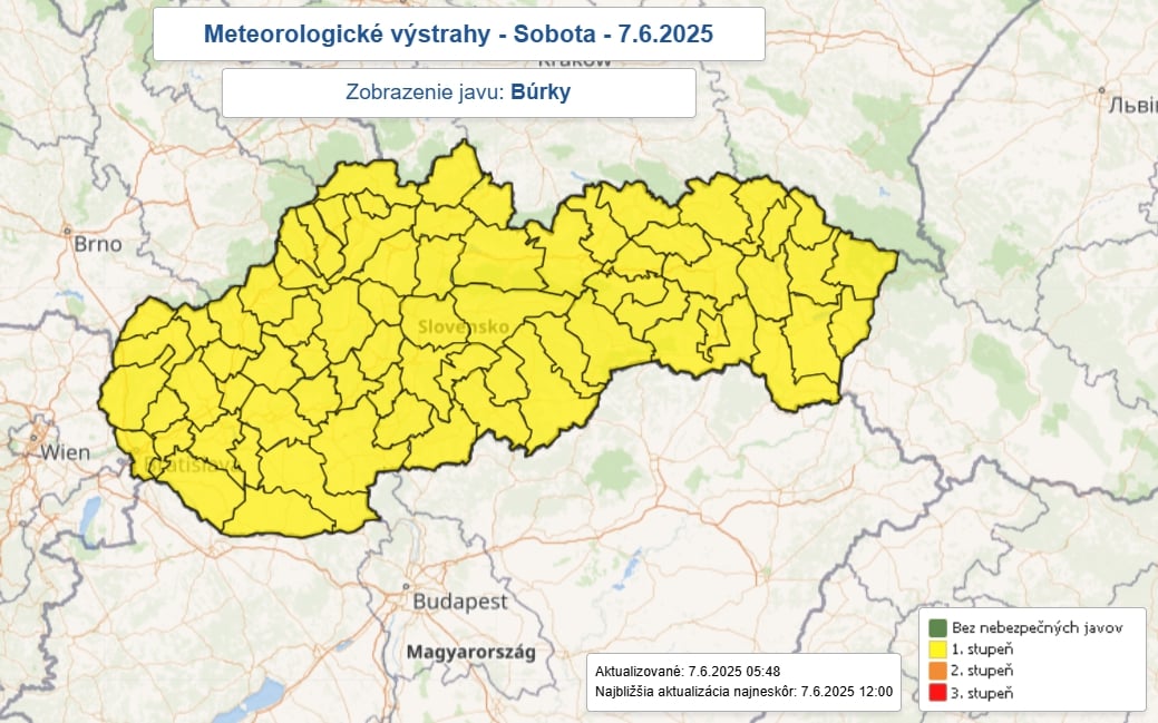 VIDEO Na Slovensku udreli