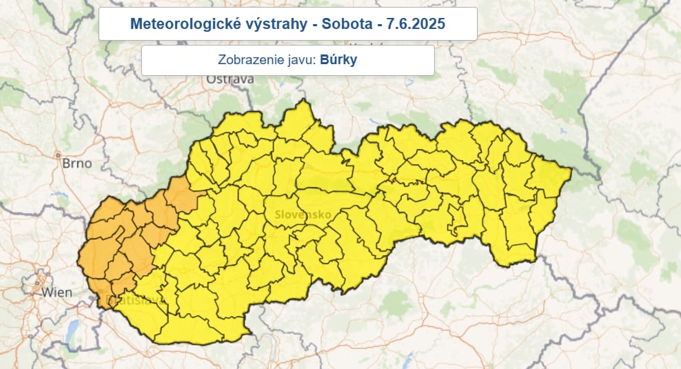 VIDEO Na Slovensku udreli